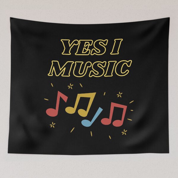 Item preview, Funny I Music Quote designed and sold by StormyMuse.