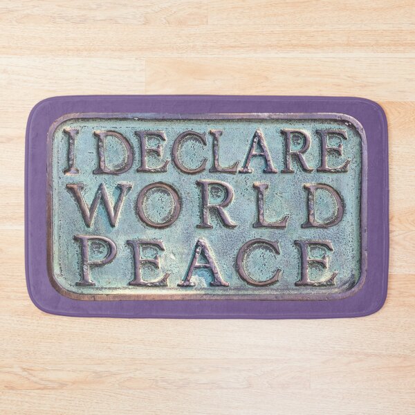 Item preview, #IDWP World Peace Metal Plate ® designed and sold by IDWP.