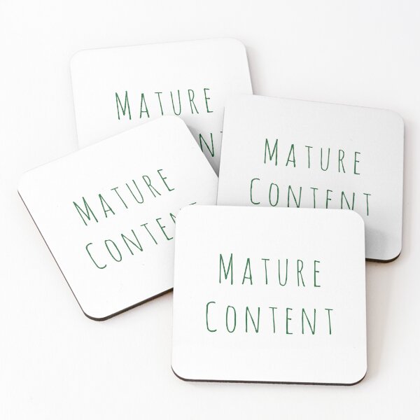 Item preview, Mature Content designed and sold by HoppyShoppy.