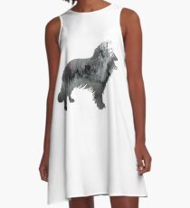 Border Collie A-Line Dress