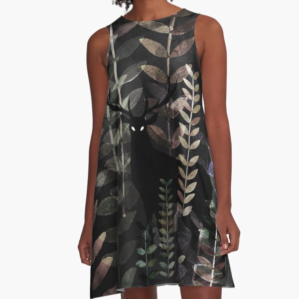 glass forest A-Line Dress