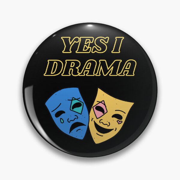 Item preview, Funny I Drama Quote designed and sold by StormyMuse.