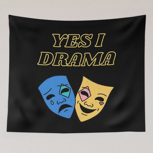 Item preview, Funny I Drama Quote designed and sold by StormyMuse.