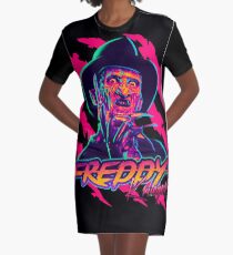Freddy Krueger StayRad! Graphic T-Shirt Dress
