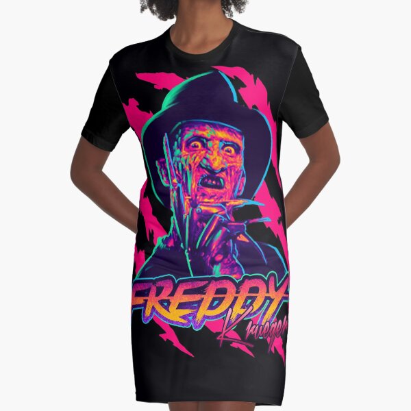 Freddy Krueger StayRad! Graphic T-Shirt Dress