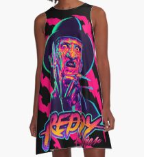 Freddy Krueger StayRad! A-Line Dress