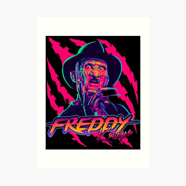 Freddy Krueger StayRad! Art Print