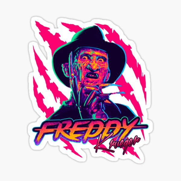 Freddy Krueger StayRad! Pegatina