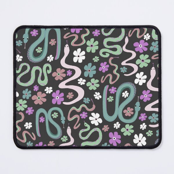 Item preview, Cute Snakes - Green Purple designed and sold by KBurnsArt.