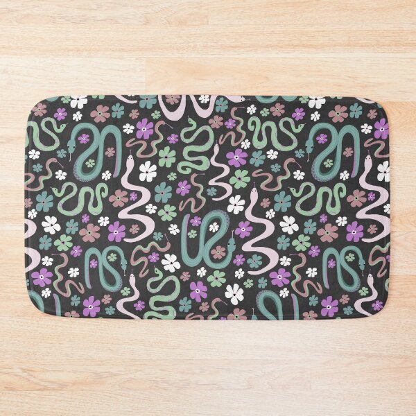 Item preview, Cute Snakes - Green Purple designed and sold by KBurnsArt.