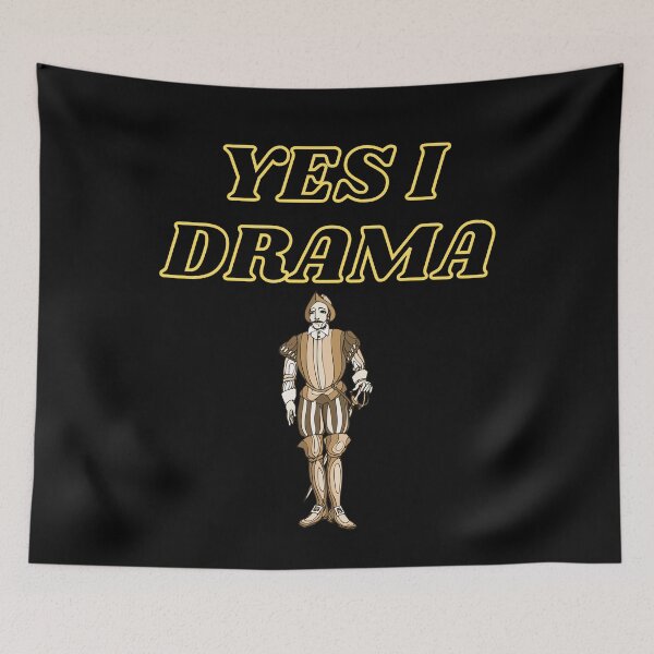 Item preview, Funny I Drama Quote designed and sold by StormyMuse.