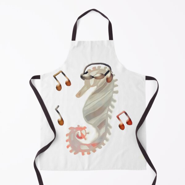Item preview, Caballito de mar musical - rojo y gris designed and sold by fairytalearrrt.