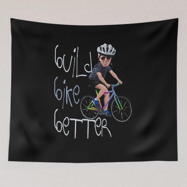 Item preview, Build Bike Better Funny Biden designed and sold by MaryJaneRC.