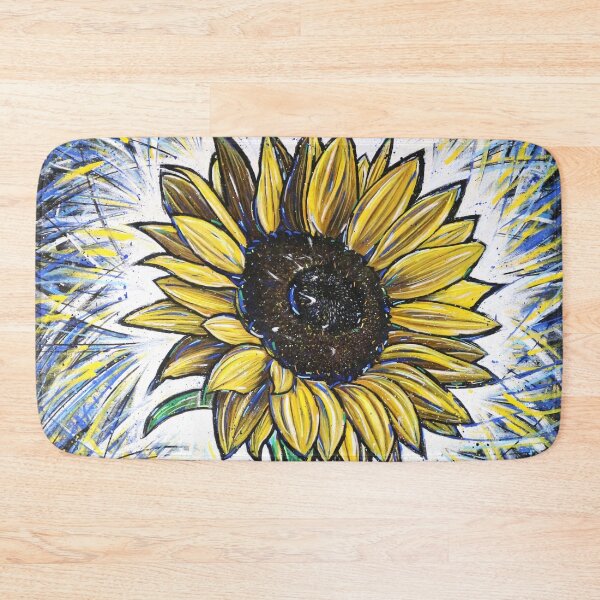 Item preview, Colorful Sunflower Art designed and sold by Kitslam Art.