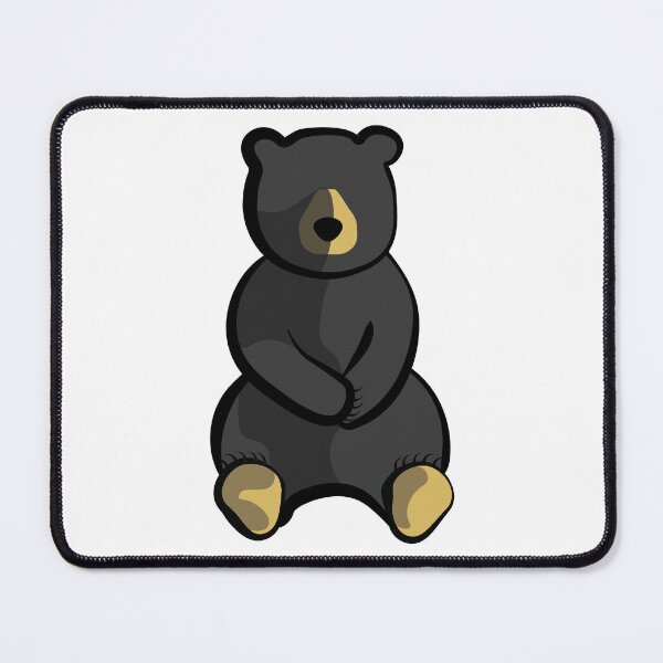 Item preview, Minimalist Black Bear Line Drawing designed and sold by InkLayer.