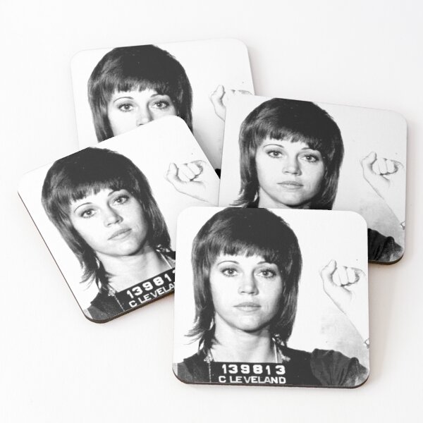 Item preview, Jane Fonda mugshot designed and sold by CezSM.
