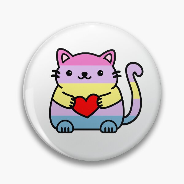 Artikelvorschau, Aporagender Pride Flag Kitty entworfen und verkauft von ilexdesigns.