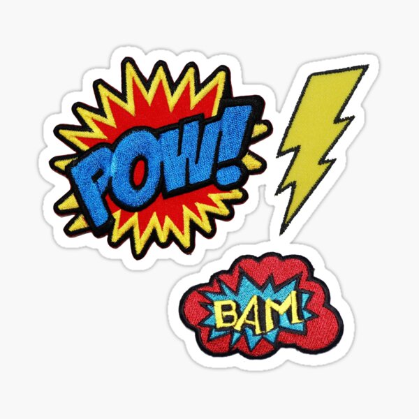 Artikel-Vorschau von Comic-Patches, designt und verkauft von jacqs.