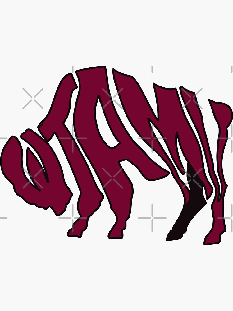"WTAMU Buffalo" Sticker for Sale by kdk11d | Redbubble