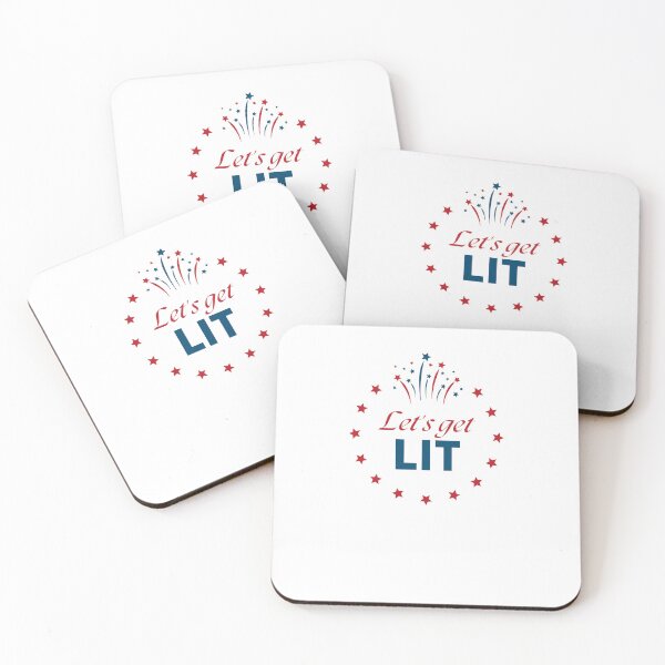 Item preview, Let's get lit! Celebrate July 4!  designed and sold by AbiLeads.