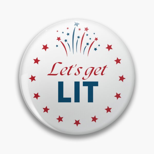 Item preview, Let's get lit! Celebrate July 4!  designed and sold by AbiLeads.