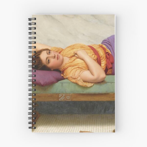 Item preview, The Day Dream  by jw Godward "Girl with a beautiful transparent Summer golden rose Dress" John William Godward  designed and sold by TeeARTHY.