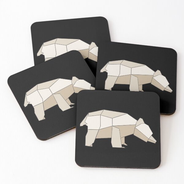 Item preview, Geometric Bear designed and sold by Elle  Hazlett.