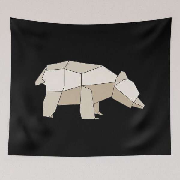 Item preview, Geometric Bear designed and sold by Elle  Hazlett.