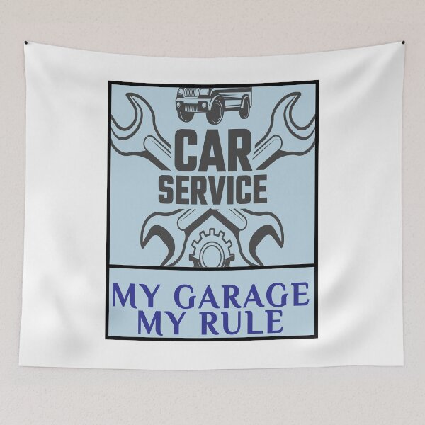 Item preview, My Garage My Rules designed and sold by SydneyLoving.