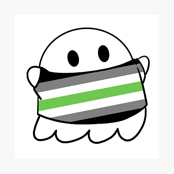 Item preview, Agender Pride Ghost designed and sold by Koragg1.