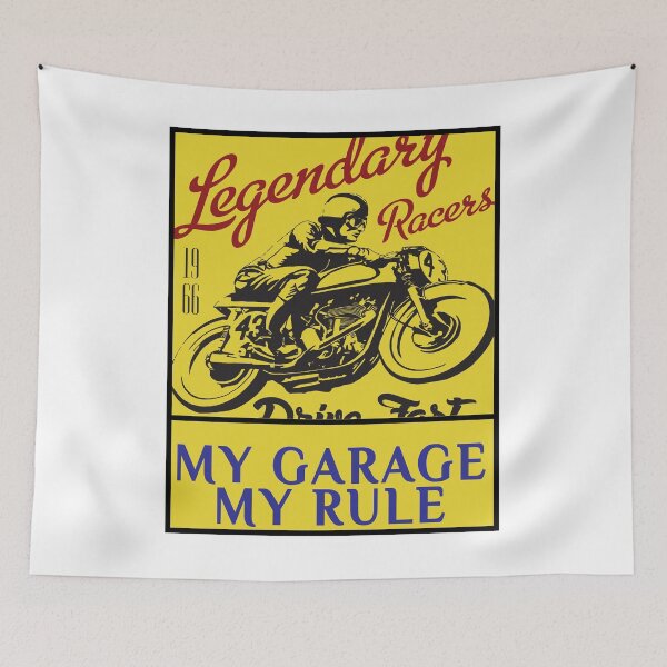Item preview, My Garage My Rules designed and sold by SydneyLoving.