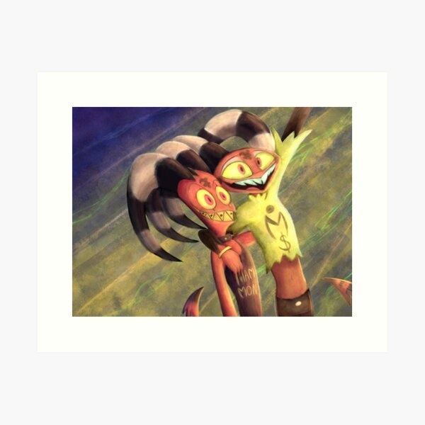 Blitzo x Fizzarolli - Concert Art Print