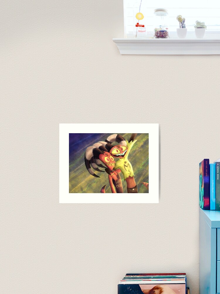 Thumbnail 2 of 3, Art Print, Blitzo x Fizzarolli - Concert designed and sold by TheEmily1220.