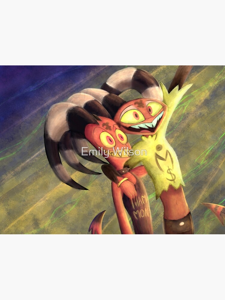 Thumbnail 3 of 3, Art Print, Blitzo x Fizzarolli - Concert designed and sold by TheEmily1220.