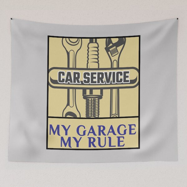 Item preview, My Garage My Rules designed and sold by SydneyLoving.