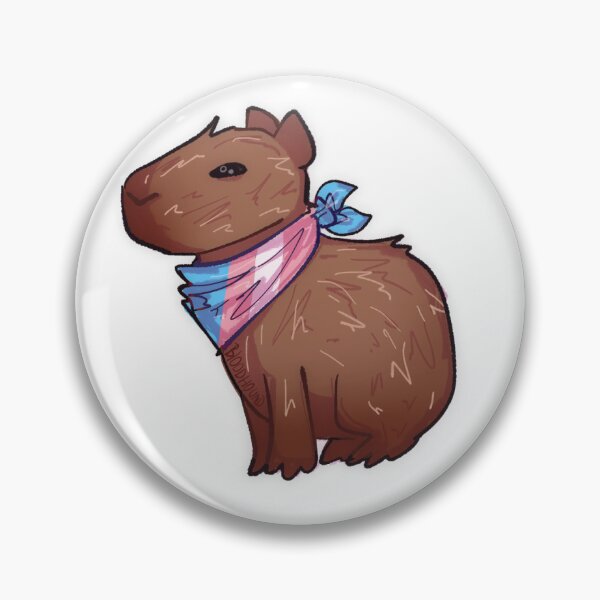 Item preview, Transgender Capybara designed and sold by bl00ddhound33.
