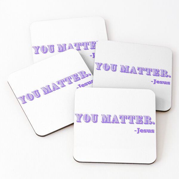 Item preview, You Matter -Jesus 8 designed and sold by GracefulThreads.