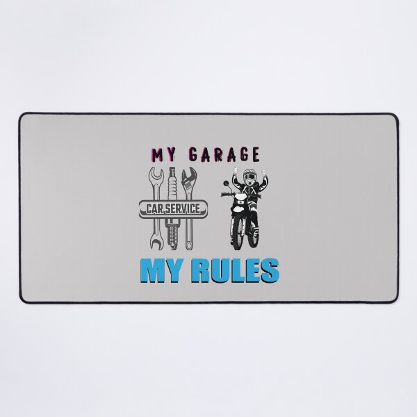 Item preview, My Garage My Rules designed and sold by SydneyLoving.