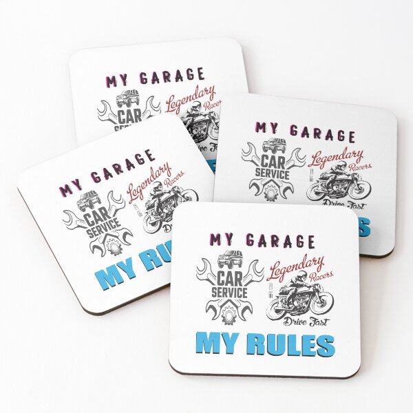 Item preview, My Garage My Rules designed and sold by SydneyLoving.