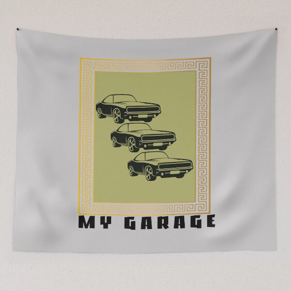 Item preview, My Garage My Rules designed and sold by SydneyLoving.