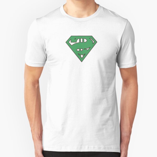 super senate in original green Slim Fit T-Shirt