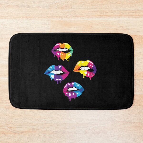 Item preview, Multicolored Dripping Lips designed and sold by Nedskr.