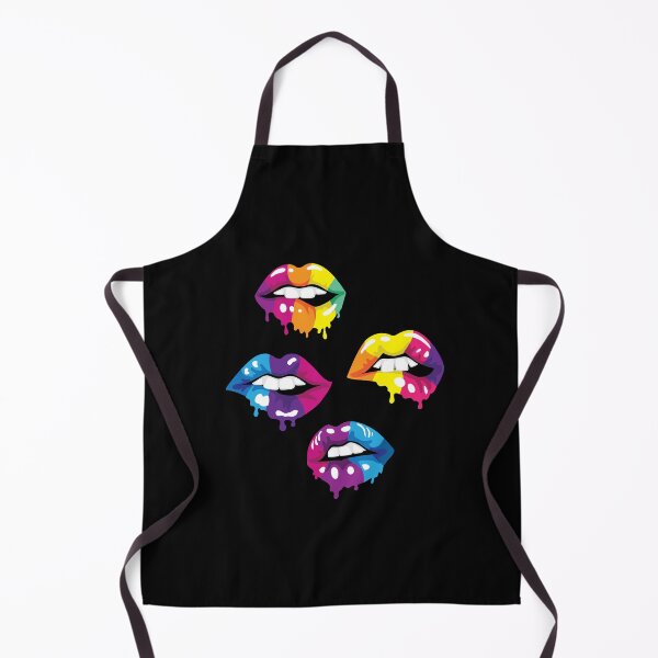 Item preview, Multicolored Dripping Lips designed and sold by Nedskr.