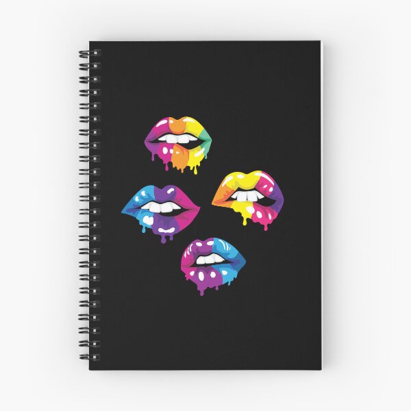 Item preview, Multicolored Dripping Lips designed and sold by Nedskr.