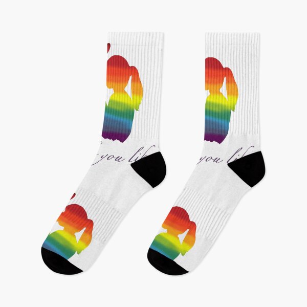 Item preview, Kiss Who You Like (Rainbow Girls) designed and sold by ElephantShoe.