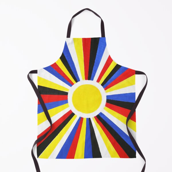 Item preview, Sun Gazing | Red Yellow Blue designed and sold by Kitslam Art.