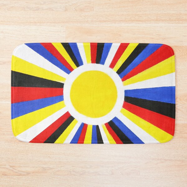 Item preview, Sun Gazing | Red Yellow Blue designed and sold by Kitslam Art.