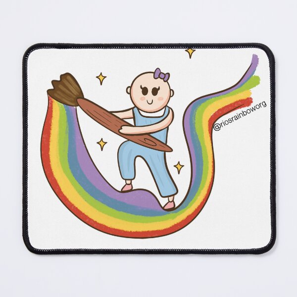 Item preview, Rainbow Painting Rio designed and sold by RiosRainbowOrg.