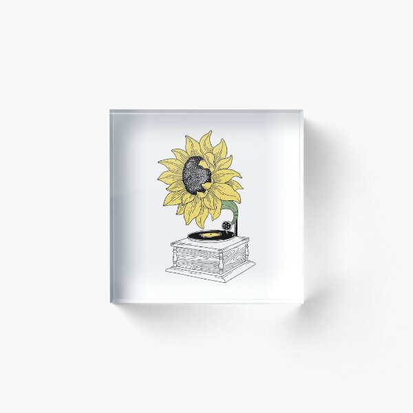 Singing in the sun Acrylic Block
