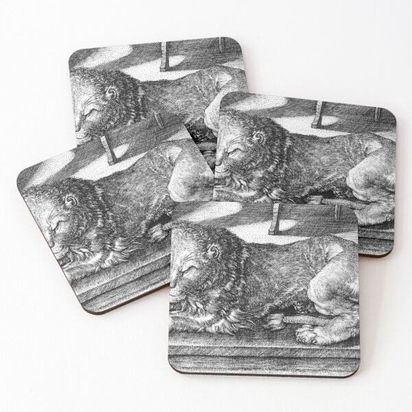 Item preview, Lion leo simba art print alberch dürer art  designed and sold by Golido.